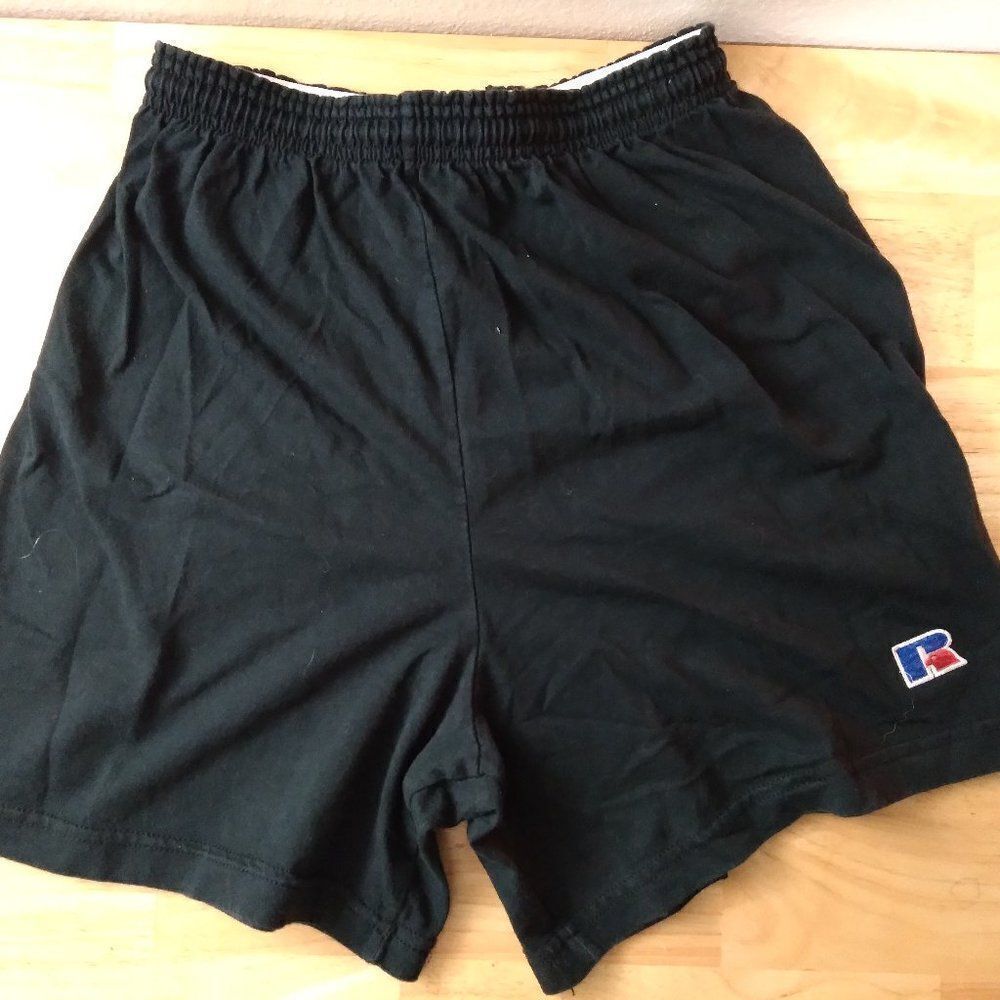 Vintage Russell Athletic Logo Sweat Shorts -